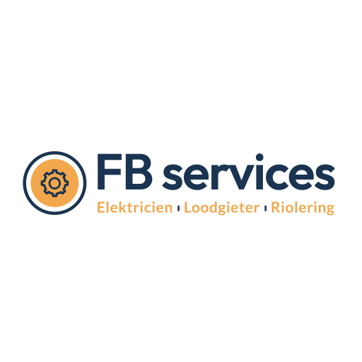 Het logo van FB Services, uw elektricien voor in Veghel
